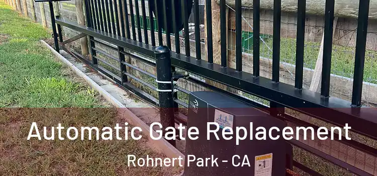 Automatic Gate Replacement Rohnert Park - CA