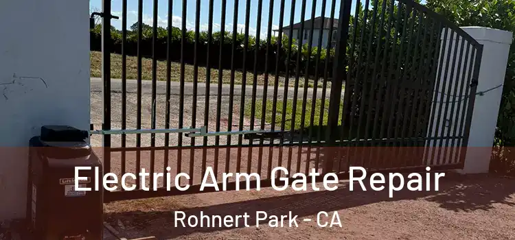Electric Arm Gate Repair Rohnert Park - CA