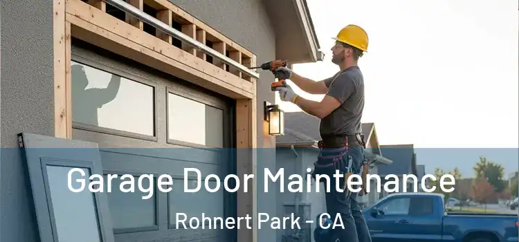  Garage Door Maintenance Rohnert Park - CA
