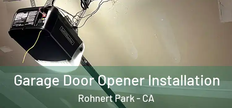  Garage Door Opener Installation Rohnert Park - CA