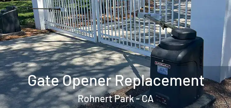 Gate Opener Replacement Rohnert Park - CA
