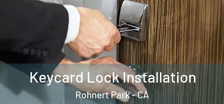Keycard Lock Installation Rohnert Park - CA