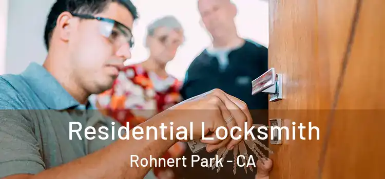  Residential Locksmith Rohnert Park - CA