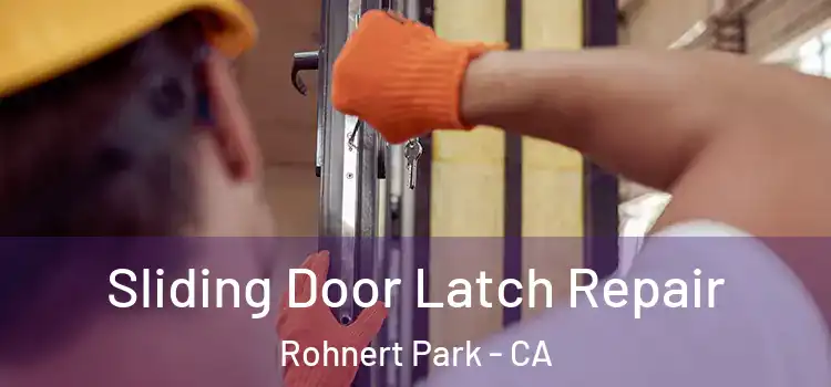 Sliding Door Latch Repair Rohnert Park - CA
